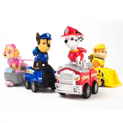 Orijinal Paw Patrol Köpek Yapı Blokları ve Tekerlekli Araba Seti - 6