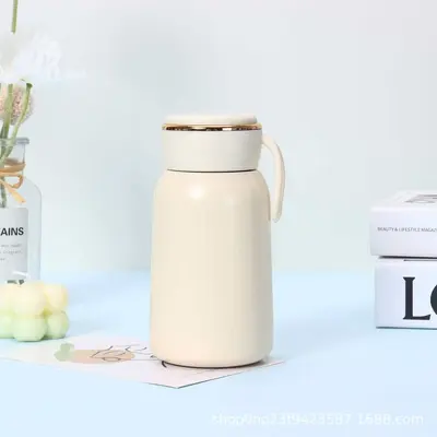 304 Stainless Steel Small Insulated Cup, Portable Cute Kids and Student Water Bottle - 7