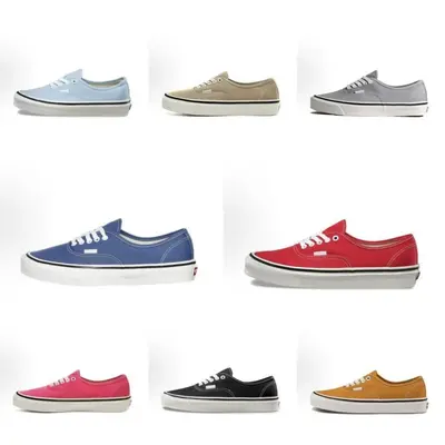 Vans-Style Canvas Shoes, Low-Top, Comfortable and Durable - 1