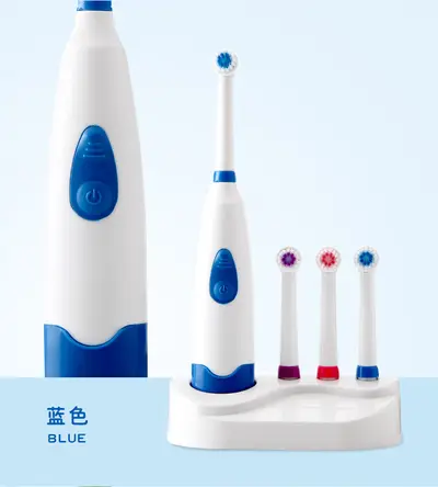 Rotating Brush Head Electric Toothbrush for Adults and Children - 10