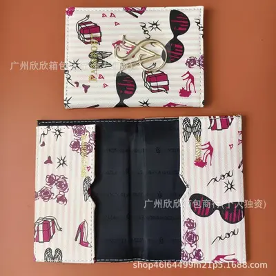 Passport holder PU travel document case - 5
