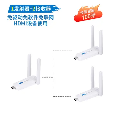 Kablosuz HDMI verici alıcı, ses video - 9