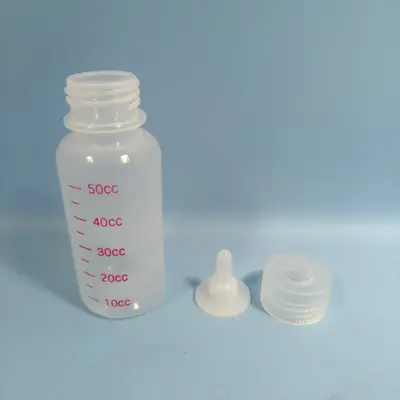 50ml Evcil Hayvan Biberon Emzik Yavru Kedi Köpek Hamster Biberon Özel Biberon Biberon Emzik Yavru Köpek Küçük Hayvan Biberon
