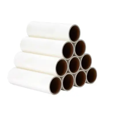 Adhesive Lint Roller Refill Core Tearable Dust Cleaning Paper - 6