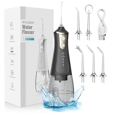 Tragbare Munddusche für Zuhause, Hochfrequenz-Puls, großer Wassertank - 8