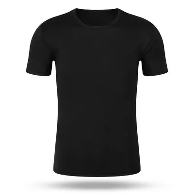 Quick-Drying Short-Sleeve Work T-Shirt, Custom Printed Logo, Round Neck - 8