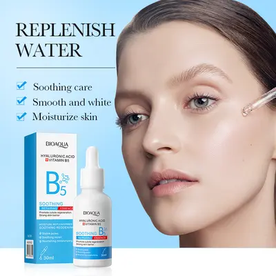 BIOAOUA Vitamin B5 Hyaluronik Asit Yatıştırıcı Onarıcı Serum