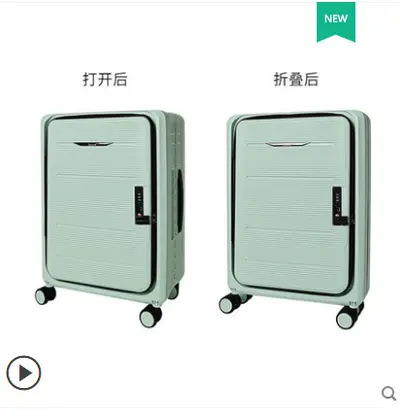 Foldable Luggage Set 24 and 20 Inch, Universal Wheels, Combination Lock - 10