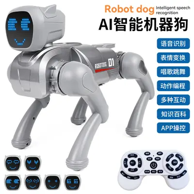 Children's AI Robot Dog, Remote Control Programming Educational Toy - 7