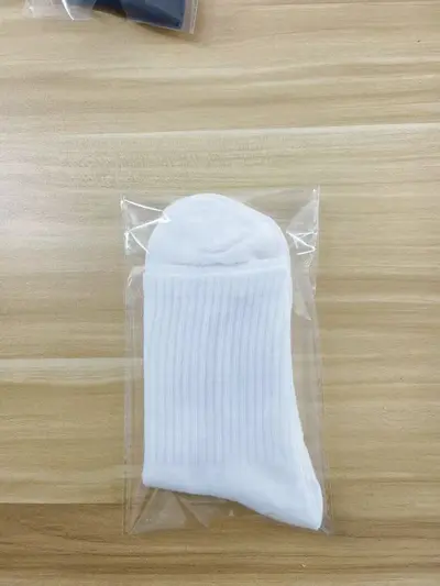 Erkek Kısa Çorap Pamuk Çorap Erkek Siyah Beyaz Gri Orta Tüp Çorap Erkek Spor Uzun Tüp Beyaz Çorap İnce Beyaz Çorap - 12