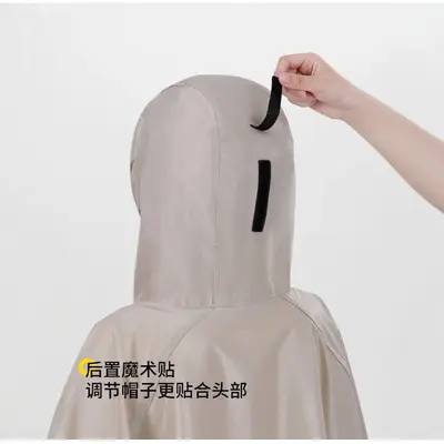 Full-length raincoat, waterproof, heavy rain protection - 4
