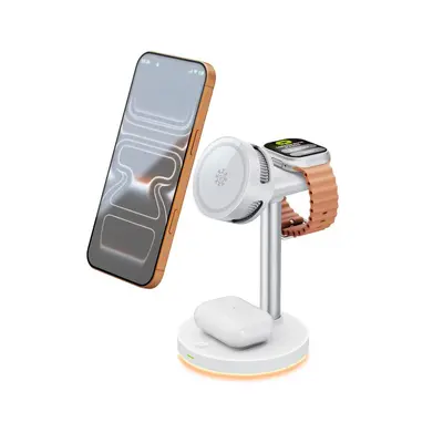 Qi2.2 25W Magnetic Cooling Wireless Charger, 3-in-1 Vertical - 8