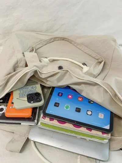 Waterproof travel bag with shoulder strap