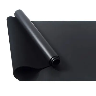PU Rubber Yoga Mat 5mm Thick Wide Yoga Studio Logo - 6