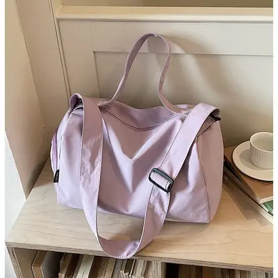 Soft Crossbody Tote Travel Bag, Waterproof Large Capacity