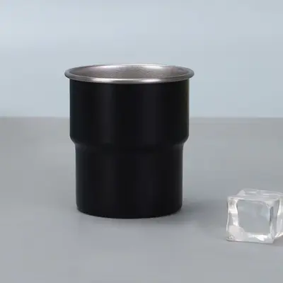 New 304 stainless steel mini wine glass single-layer corrugated edge anti-scald thermos cup outdoor camping style picnic water cup - 13
