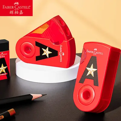 Faber-Castell Doppelloch-Drehspitzer für Schüler