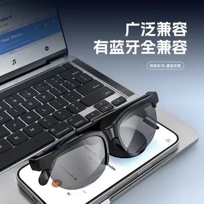 跨境爆款AI智能蓝牙眼镜XG88 PRO太阳镜运动通话无线音频眼镜双耳 - 3