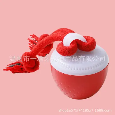 Smart Bite-Resistant Dog Ball, Squeaky Teething Toy, Electric Rolling - 7
