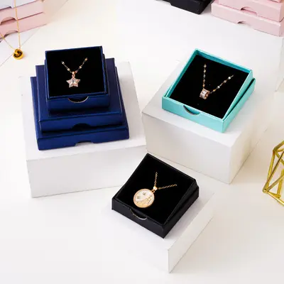 Factory Direct In-Stock Cross-Border Supply Amazon Heaven and Earth Cover Jewelry Packaging Box for Rings Necklaces Earrings