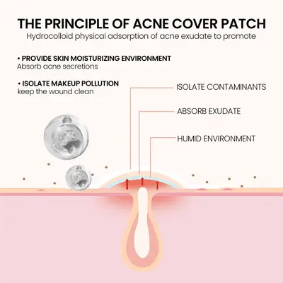 EELHOE Salicylic Acid Acne Patches Moisturizing - 4