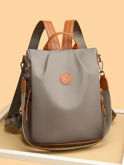 Trendy Korean style backpack, daily and stylish backpack, large capacity travel bag for students, lightweight women's bag. - 4