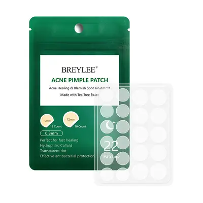 BREYLEE çay ağacı sivilce yaması, gece kullanımı, 0,3 mm ince - 6