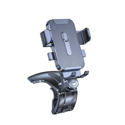 Crocodile Clip Car Phone Holder for Dashboard and Rearview Mirror Mounting - 6