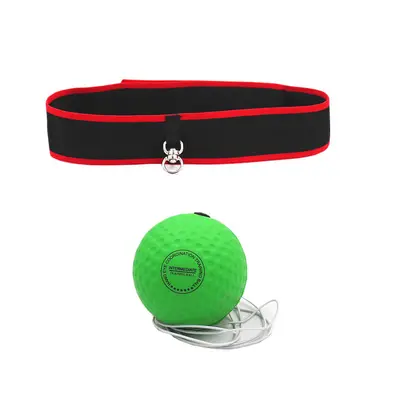 New nylon belt boxing reaction ball head mounted Sanda fight training equipment head mounted boxing speed ball - 10