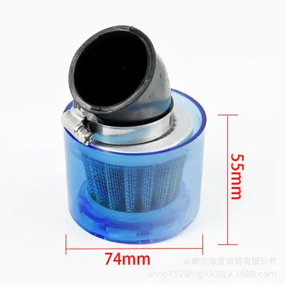 Off-Road Motosiklet Hava Filtresi 32-48MM Su Geçirmez