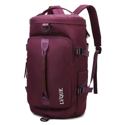 Large capacity travel and sports bag, multifunctional, single shoulder strap - 10