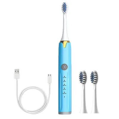 Smart Electric Toothbrush Set, Rechargeable, Waterproof - 7