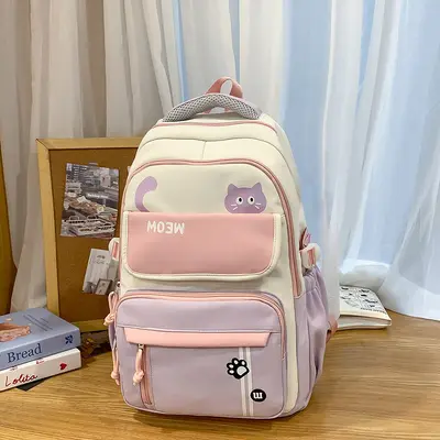Large-Capacity Backpack for Middle and High School, Computer Compartment - 10