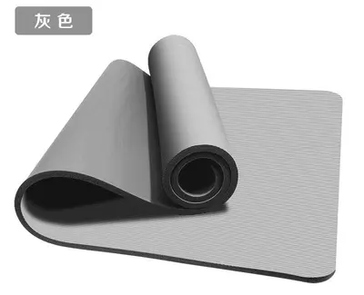 Silent Shock-Absorbing Non-Slip Yoga Mat, Thickened and Widened - 11