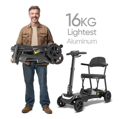 Leichter, faltbarer Elektro-Mobilitätsroller aus Aluminium für Senioren