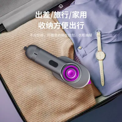 Smart temperature control steam iron, flat and hanging use, foldable - 5