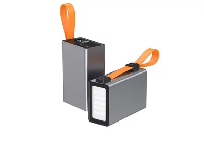 Aluminum Alloy Ultra-Large Capacity 40000mAh Power Bank with PD Bidirectional Fast Charging Durable Portable Mobile Power Supply for Students and Outdoor Use - 8