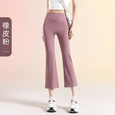 Thin Yoga Pants for Women, High Waist, Butt-Lifting Fitness Leggings - 11