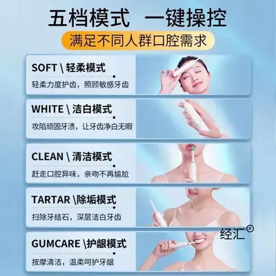 洗牙仪超声波牙结石去除器去黄牙垢口臭牙渍神器电动牙刷冲洁牙器