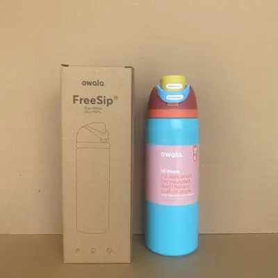 Owala 32oz Vakumlu Spor Matarası, 304 Paslanmaz Çelik Termos, Taşıma Kulplu - 8