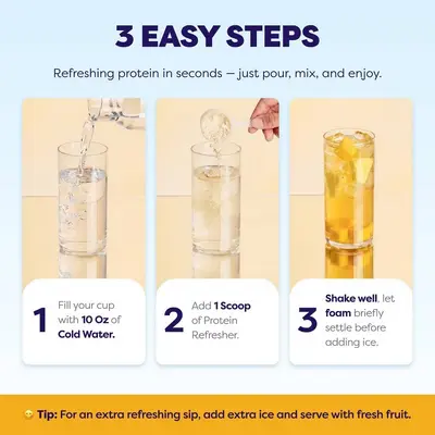 Сывороточный протеин в порошке, кроссбордерный бестселлер CLEARPROTEIN Refreshers 300 г, добавка, оптовая продажа от производителя - 5