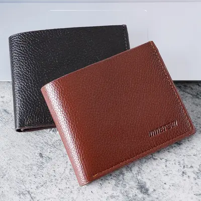 Men's Business Wallet, Large Capacity, Coin Compartment, Multifunctional - 5