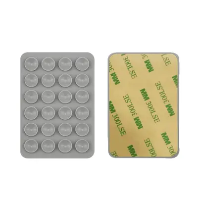 Anti-Slip Mat Fixing Sticker, Suction Cup Self-Adhesive