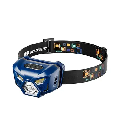 Rechargeable Headlamp, Long-Life Headlight - 12