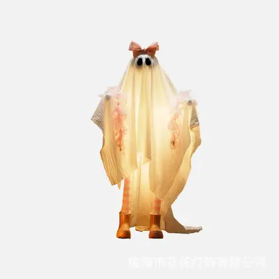 Halloween Glowing Ghost Lamp Ornament for Bar Decoration - 8