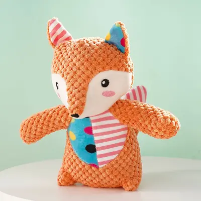 Squeaky Plush Dog Toy, Durable, for Shiba Inu and Corgi - 5