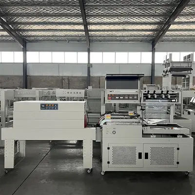Fully automatic heat shrink wrapping machine, POF film