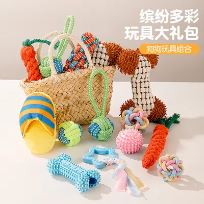 狗狗玩具宠物小狗耐咬自嗨解闷磨牙发声幼犬咬不烂小型犬比熊泰迪