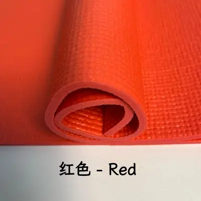 7 renk PVC yoga matı, yüksek esneklikli ve yırtılmaya dayanıklı - 9