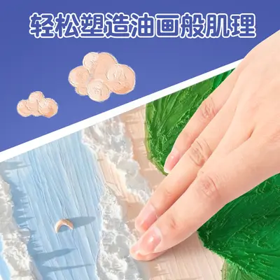 Süper yumuşak ağır renkli yağlı pastel DIY dokulu boyama çocuklara dayanıklı kir tutmayan elde toksik olmayan güvenli boya kalemi 24 renkli yağlı pastel seti